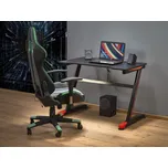 Halmar Herní stůl B40 černý/červený