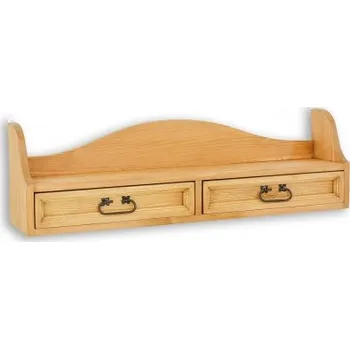 úložný prostor na hračky Police s šuplíky selská COS 10 - K15 hnědá borovice