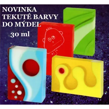 Výtvarná barva Tekuté barvy pro výrobu mýdel odstín N - ZELEŇ OLIVOVÁ