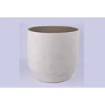 Obal na květináč keramický PORTO, pr.39x36cm, béžová|BEGE|Ego Dekor