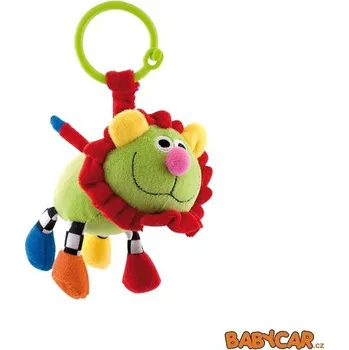 plyšák CANPOL BABIES plyšový přívěšek ZOO Lev