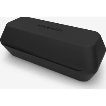 Pouzdro na brýle DECATHLON Pouzdro na plavecké brýle ČERNÁ