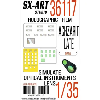 Plastikový model 1/35 Holographic film Achzarit Late (MENG)