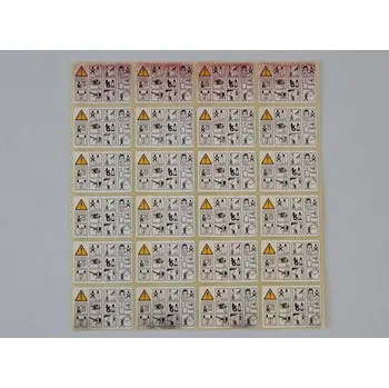 samolepka Exagon Švýcarsko Piktogramy na svíčky samolepící 24 ks Stříbrné