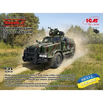 Modelářství 1/35 Kozak-2 State Border Guard Service of Ukraine