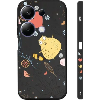 Pouzdro na mobilní telefon Kryt Design Xiaomi Redmi Note 13 Pro Kočička černý (obal neboli pouzdro na Xiaomi Redmi Note 13 Pro)