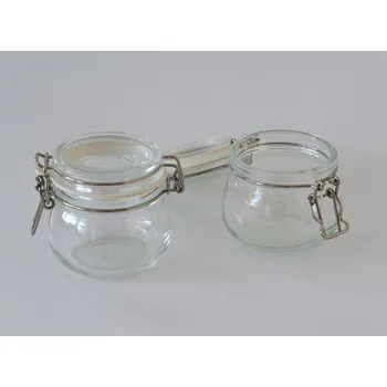 Skleněná dózička s uzávěrem