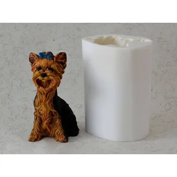 Silikonová forma - Pes Jorkšír 19 cm