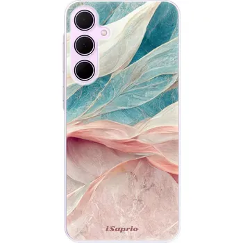 Pouzdro na mobilní telefon Odolné silikonové pouzdro iSaprio - Pink and Blue - Samsung Galaxy A55 5G