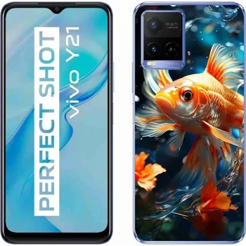 Pouzdro na mobilní telefon Gelový kryt mmCase na Vivo Y21/Y21s/Y33s - rybka