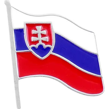 Odznak Slovensko vlajka 20mm (slovenský odznak)