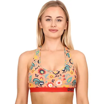 Podprsenka Veselá dámská podprsenka Dedoles Folkový kohout (D-W-UN-B-C-C-135) XL/XXL