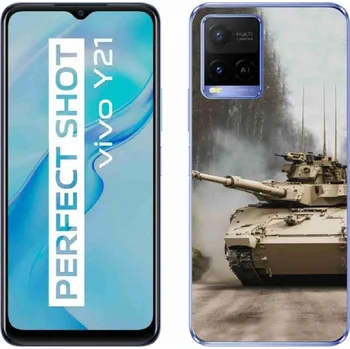 Pouzdro na mobilní telefon Gelový kryt mmCase na Vivo Y21/Y21s/Y33s - tank 1