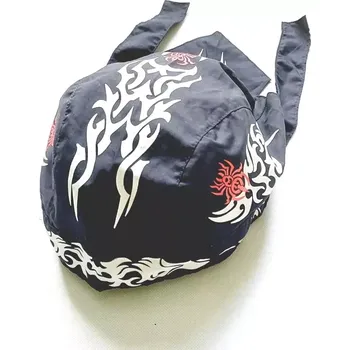 Šátek Šátek pirát ornament pavouk (Šátek Bandana Headwrap)
