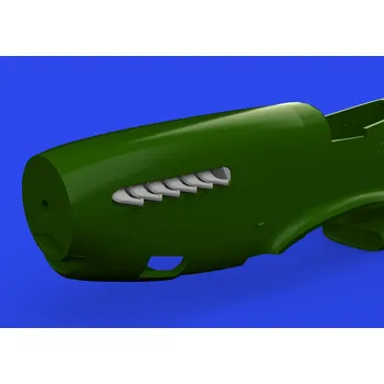 Plastikový model BRASSIN 1/72 P-51D exhaust stacks PRINT (EDU)