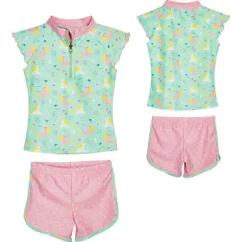 Dívčí plavky Playshoes dětské plavky koupací komplet jednorožec