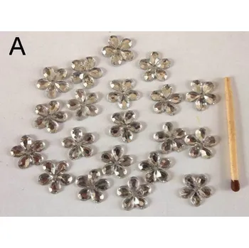 Dekorační KYTIČKY prům. 11 mm - bal. 30 ks E - fialové