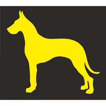 samolepka ON-DESIGN Samolepka DOGA Barva: žlutá