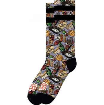 Dámské ponožky PONOŽKY AMERICAN SOCKS Yummies - fialová - L/XL + při osobním odběru 389 Kč
