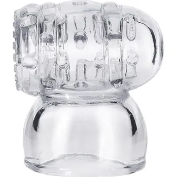 Vibrátor Doc Johnson Merci Cock Teaser Wand Attachment Clear