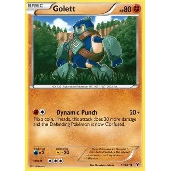 Karetní hra Pokémon NVI 071/101 Golett - Noble Victories Stav: Excellent, Verze: NORMAL