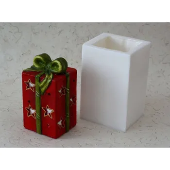 Silikonová forma - Dárek 68 x 62 x 125 mm