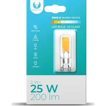 Žárovka Beweare LED žárovka G9 2W / 230V / 3000K / 200lm