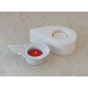 Svícen Silikonová forma - svícen Křídlo na čaj. svíčku