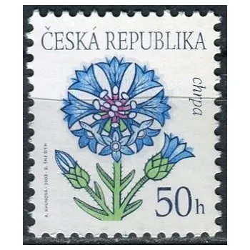 Poštovní známka Česká pošta (2003) č. 378 ** - Česká republika - Krása květů - Chrpa