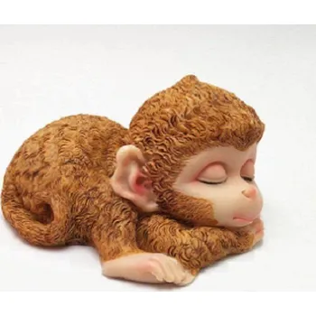 Silikonová forma - Opička spící 105 x 85 x 55 mm