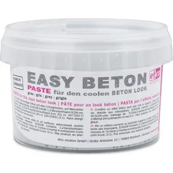 Průmyslové lepidlo Efco Pasta Easy pro povrchový betonový vzhled