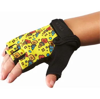 Cyklistické rukavice Dětské rukavice TREK Dětské rukavice rakety - S/M