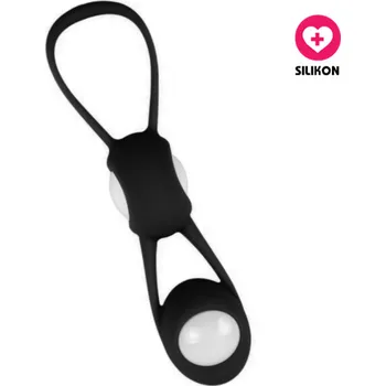 VšeNaSex.cz Silikonové venušiny kuličky Orgasmic Balls černé