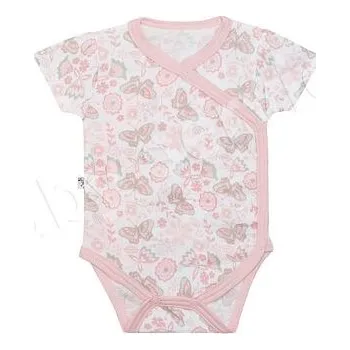 Kojenecký body kojenecké zavinovací bodyčko mušelín kytičky a motýlci velikost 62