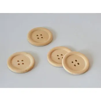 Knoflík Dřevěný knoflík prům. 45 mm