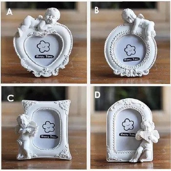 Silikonová forma PLOCHÁ - RÁMEČEK S ANDÍLKEM motiv B