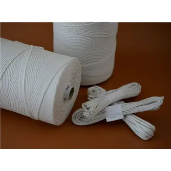 Výroba svíčky Knot s papírovým jádrem pro přírodní vosky HPC 6 do prům. 2-3 cm balení 10 m