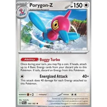 Sběratelská karetní hra Pokémon PAR 144/182 Porygon-Z - Paradox Rift Stav: Near Mint, Verze: HOLO
