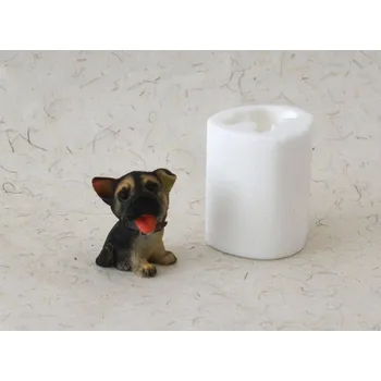 Silikonová forma - Pejsek mini II - 40 x 33 x 50 mm