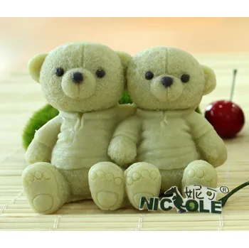 Silikonová forma - Méďové 80 x 48 x 60 mm