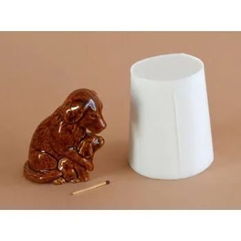 Silikonová forma Pejsci - 100 x 55 x 100 mm