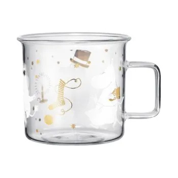 Skleněný hrnek Sparkling Stars 3,7 dl