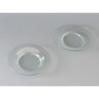 Svícen FGH plus Skleněný svícen pod svíčky prům. 11,5 cm