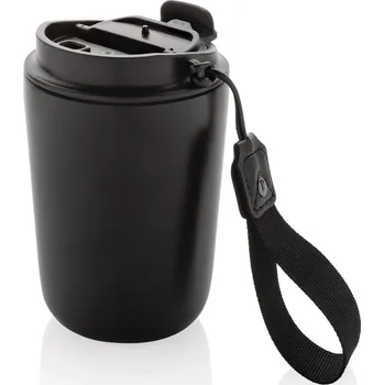 Termohrnek Termohrnek Cuppa z RCS recykl. nerezové oceli s lanyardem - P435.021
