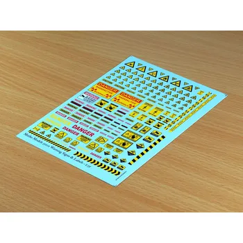 Plastikový model Matho Models 1/35 Warning Signs & Labels