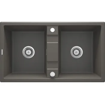 Granitový dřez Deante Eridan granitový dřez 86x50 cm antracitová ZQE_T203