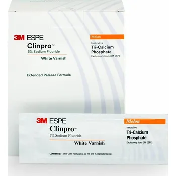 Přípravek na nehty 3M Clinpro White Varnish Varianta: Clinpro White Varnish 5% lak 50x0,5ml melon