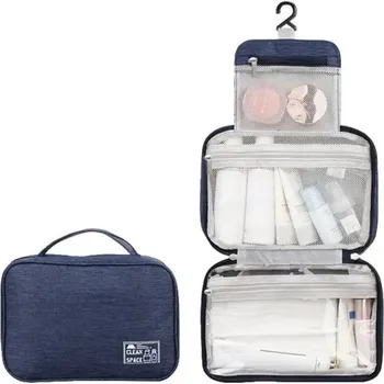 Organizér na kosmetiku Závěsný organizér na kosmetiku - tmavě modrá