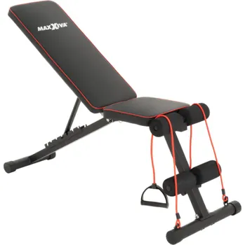 MAXXIVA nastavitelná posilovací lavice, 127 x 28,5 cm