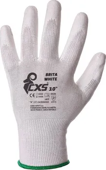 Pracovní rukavice CXS Brita bílé